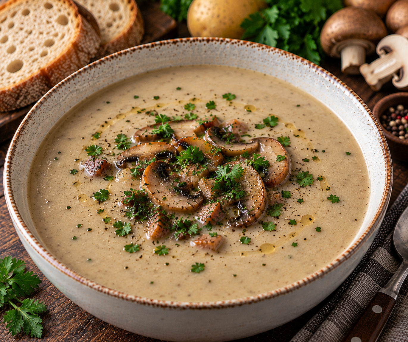 Czech Potato Soup