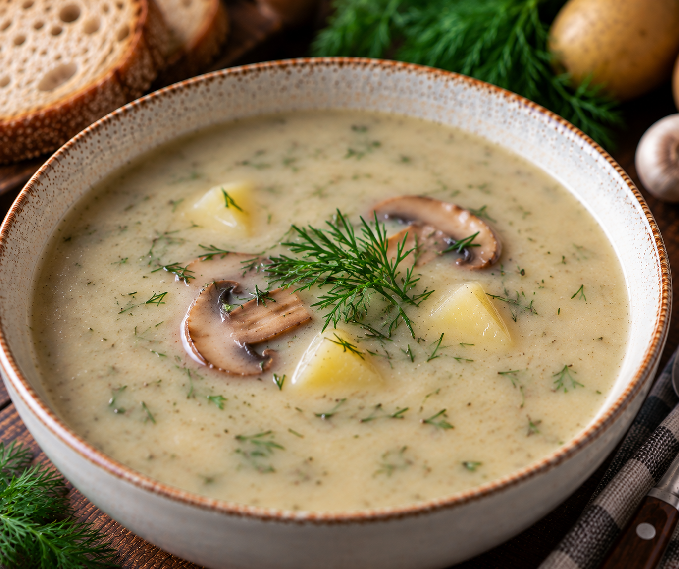 Czech Dill Soup