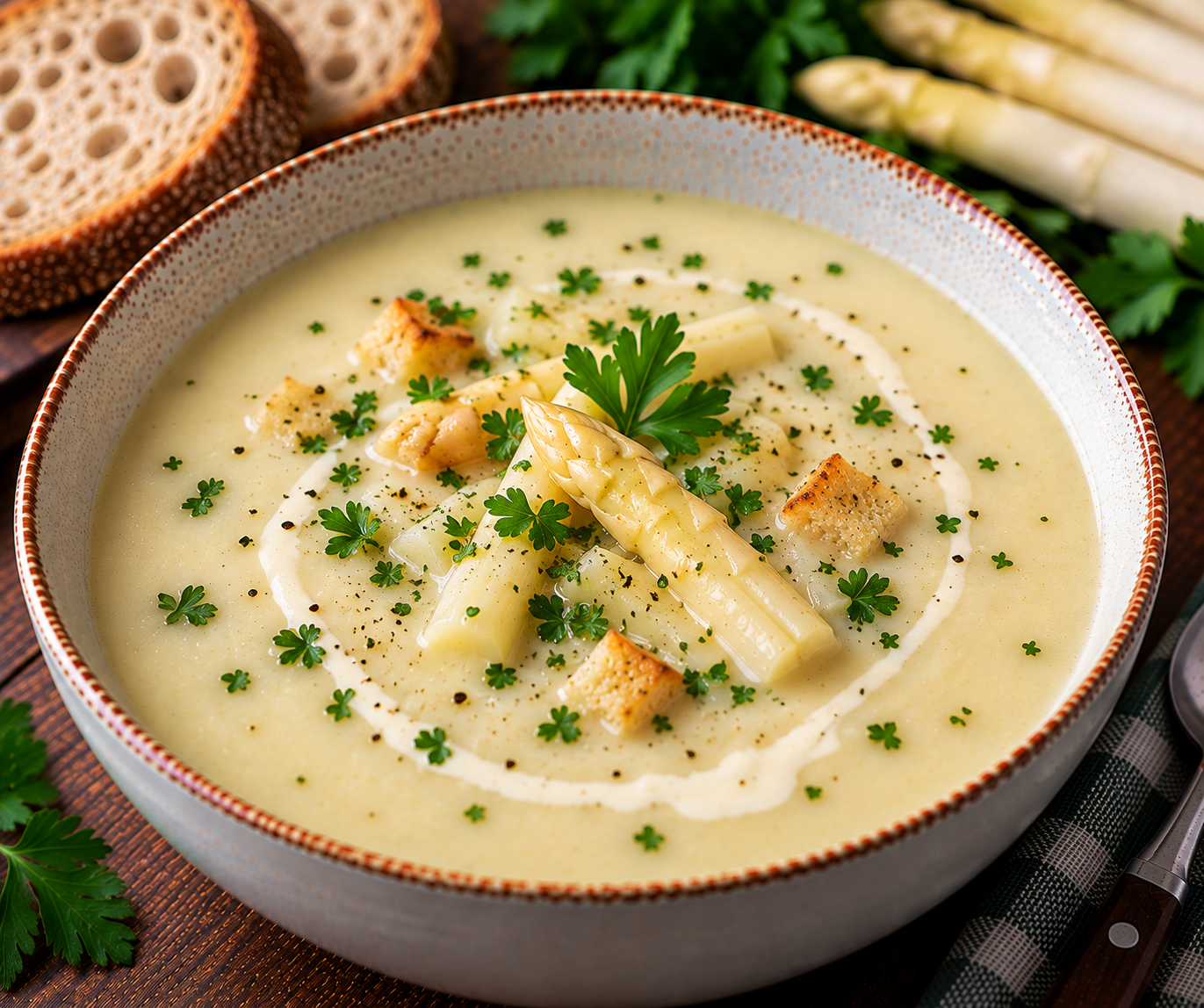 German Asparagus Soup