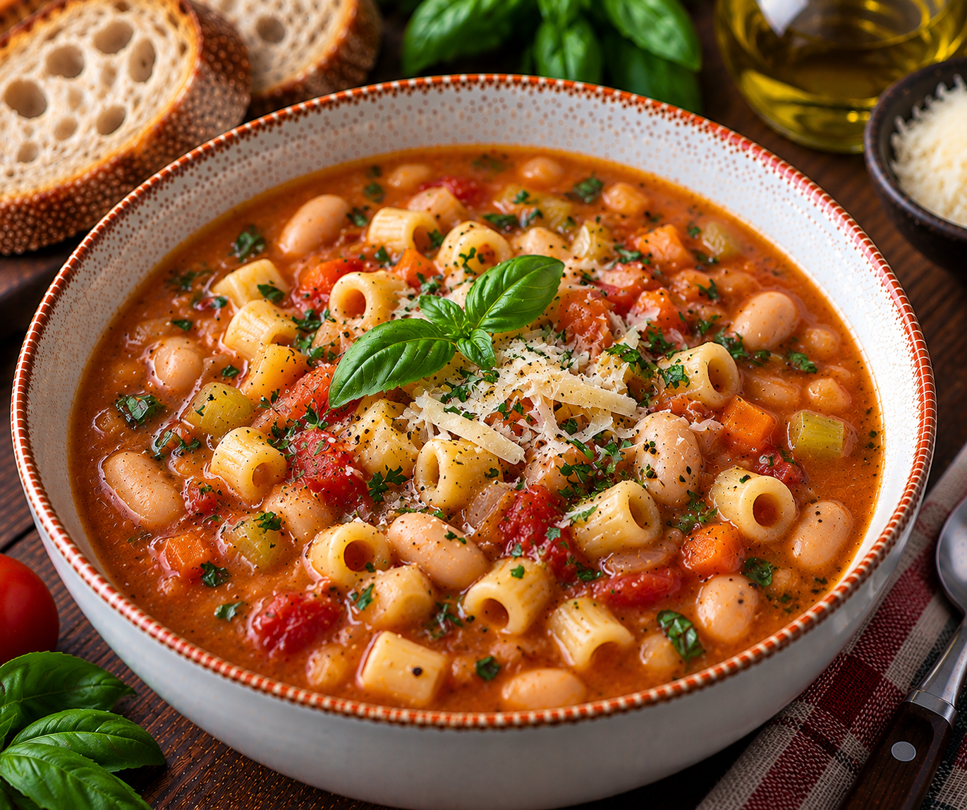 Italian Pasta and Bean Soup