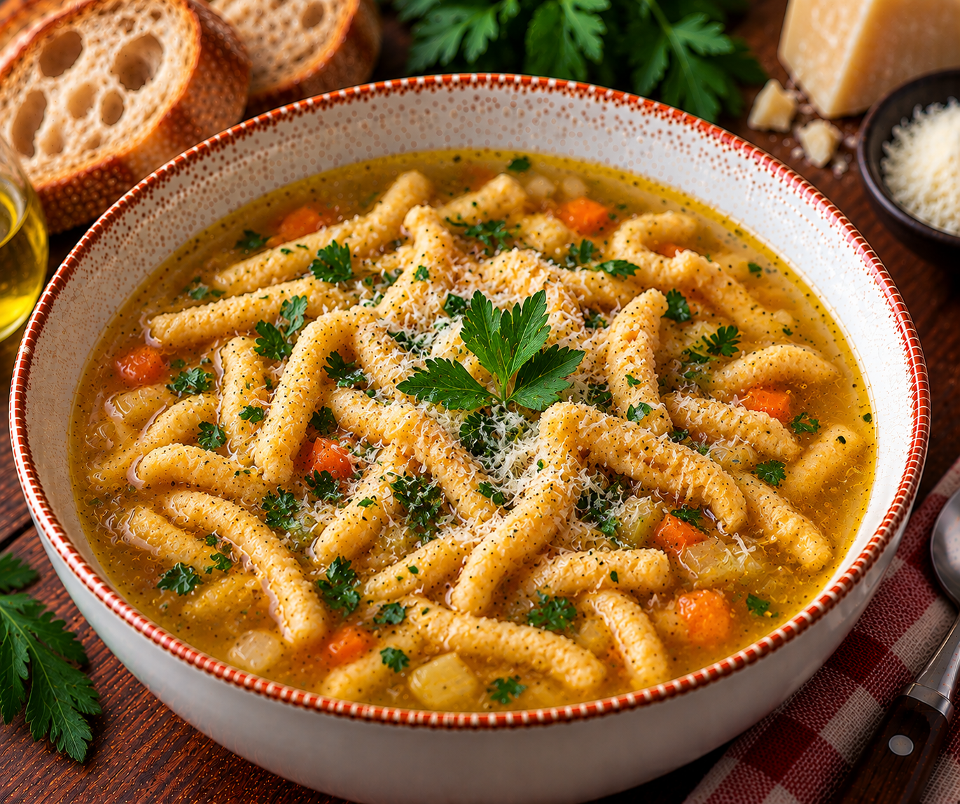 Italian Passatelli Soup