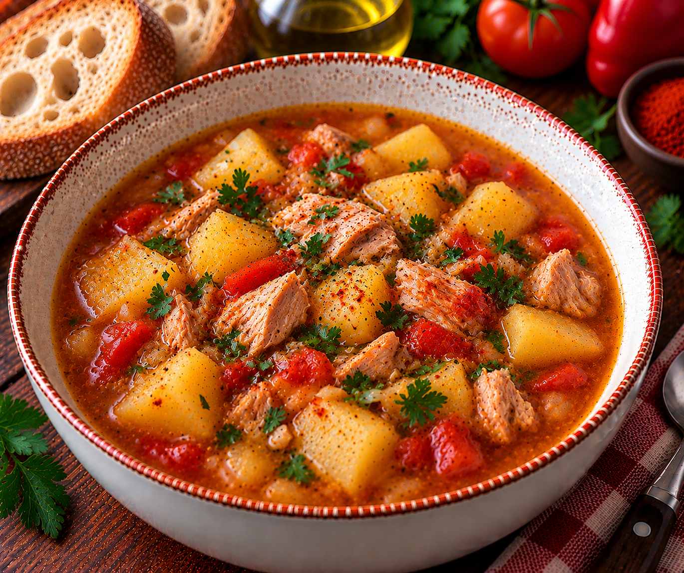 Basque Tuna Potato Soup