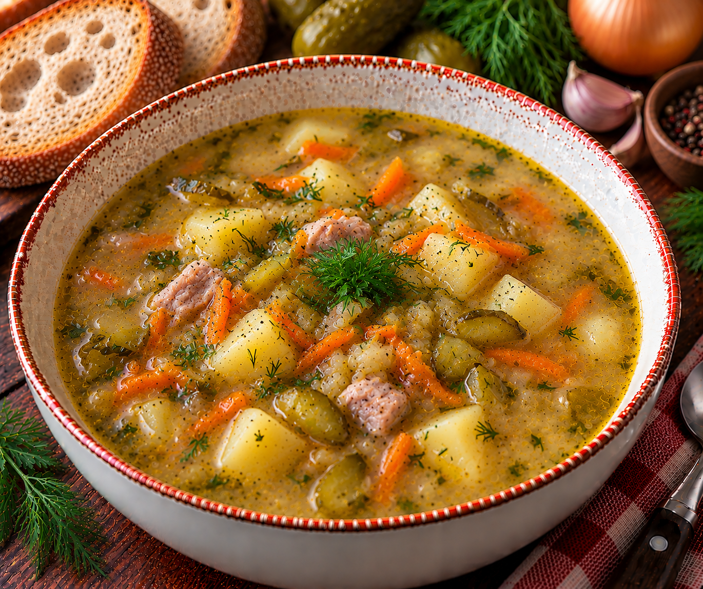 Polish Pickle Soup