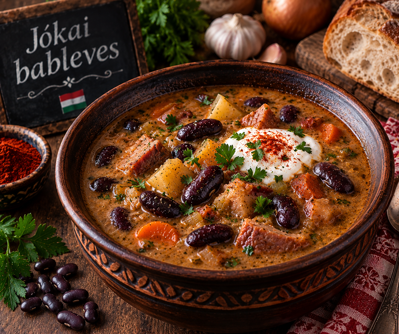Hungarian Jókai Bean Soup