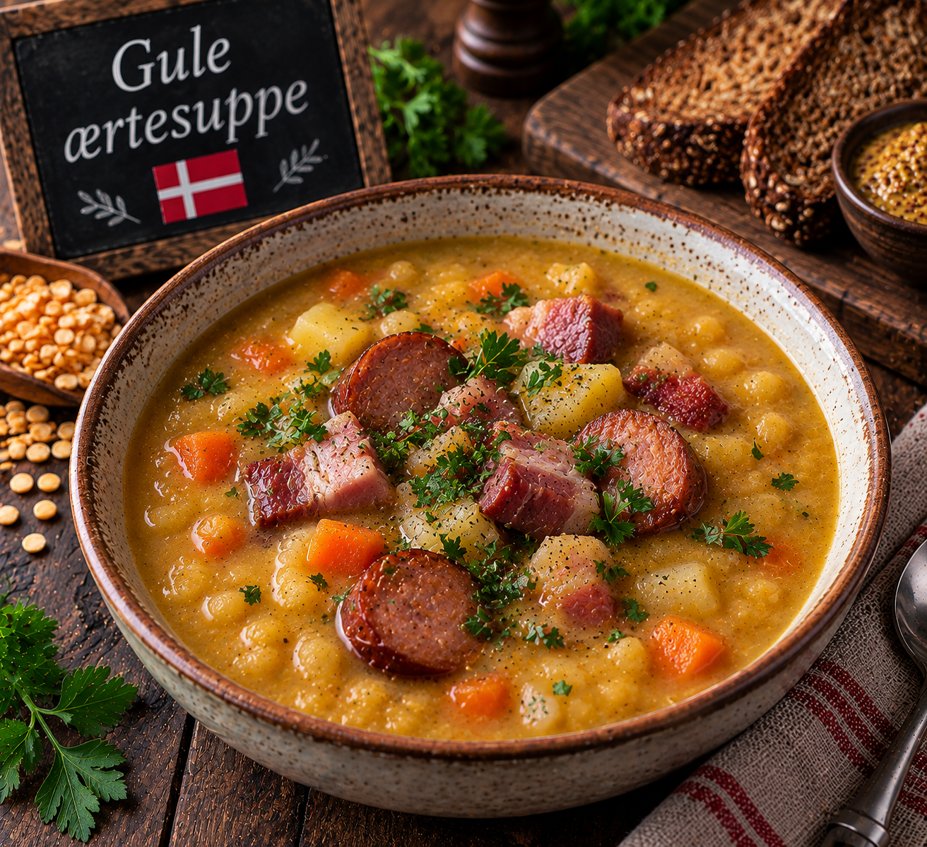 Danish Yellow Pea Soup