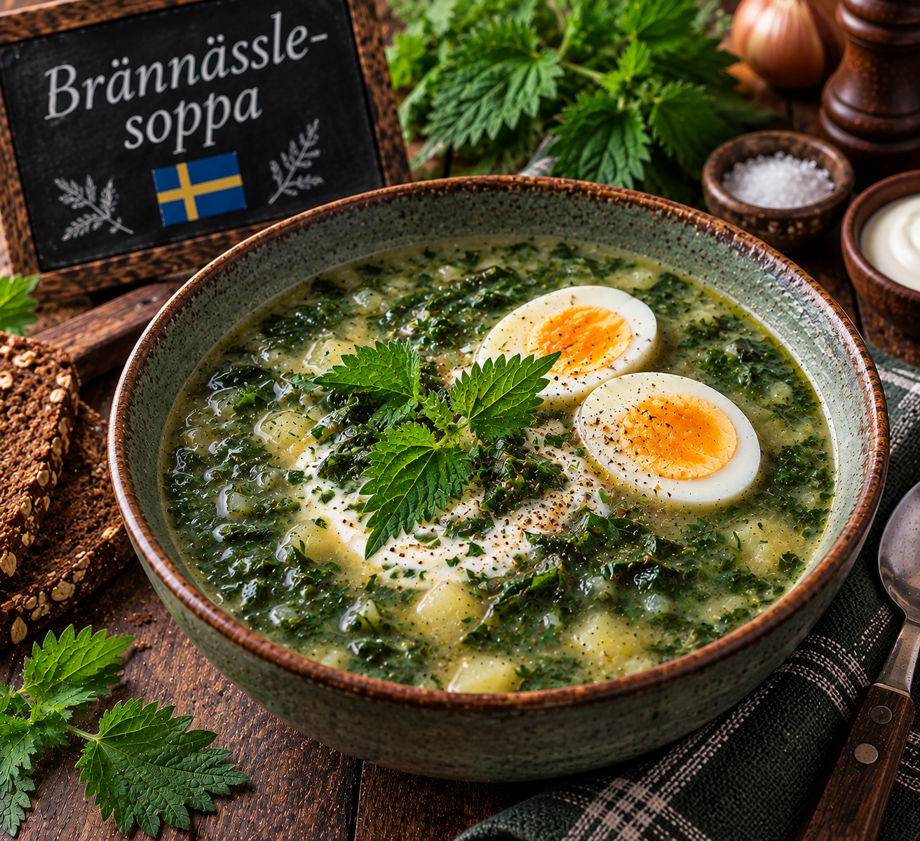 Swedish Nettle Soup