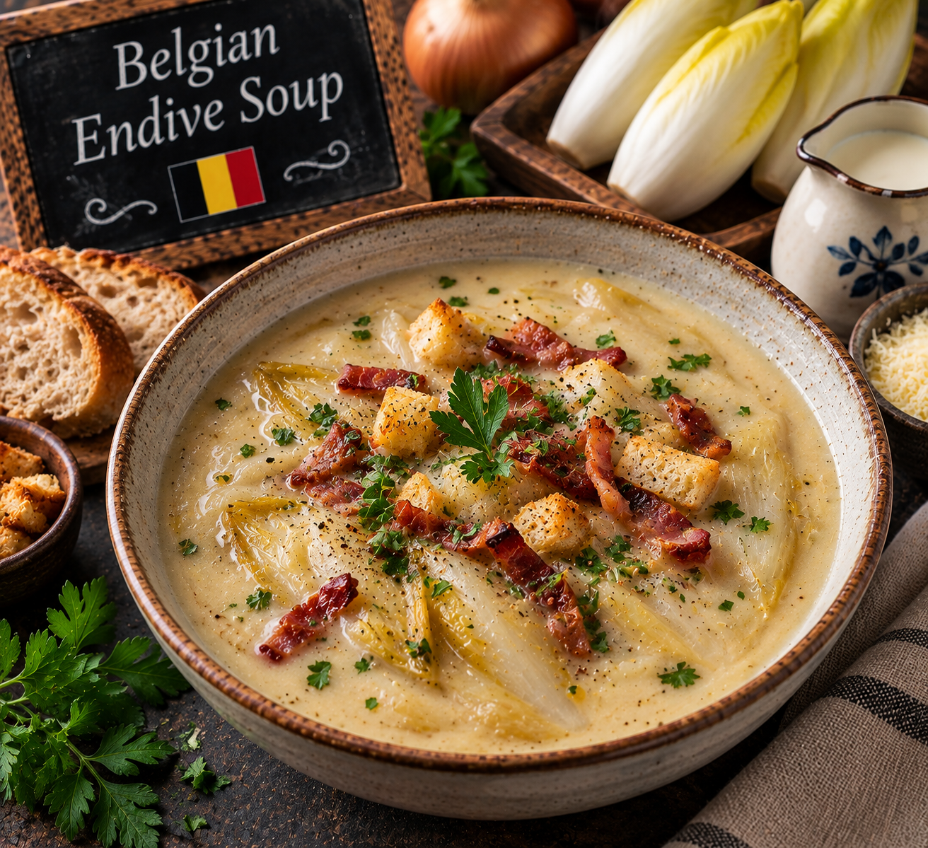 Belgian Endive Soup