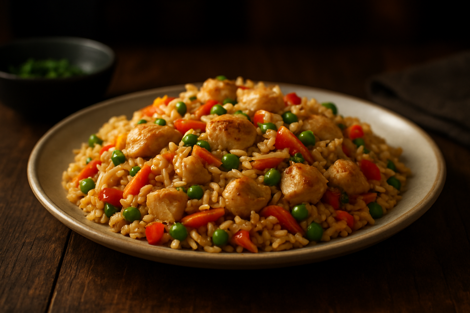 Chicken and Vegetable Pilaf