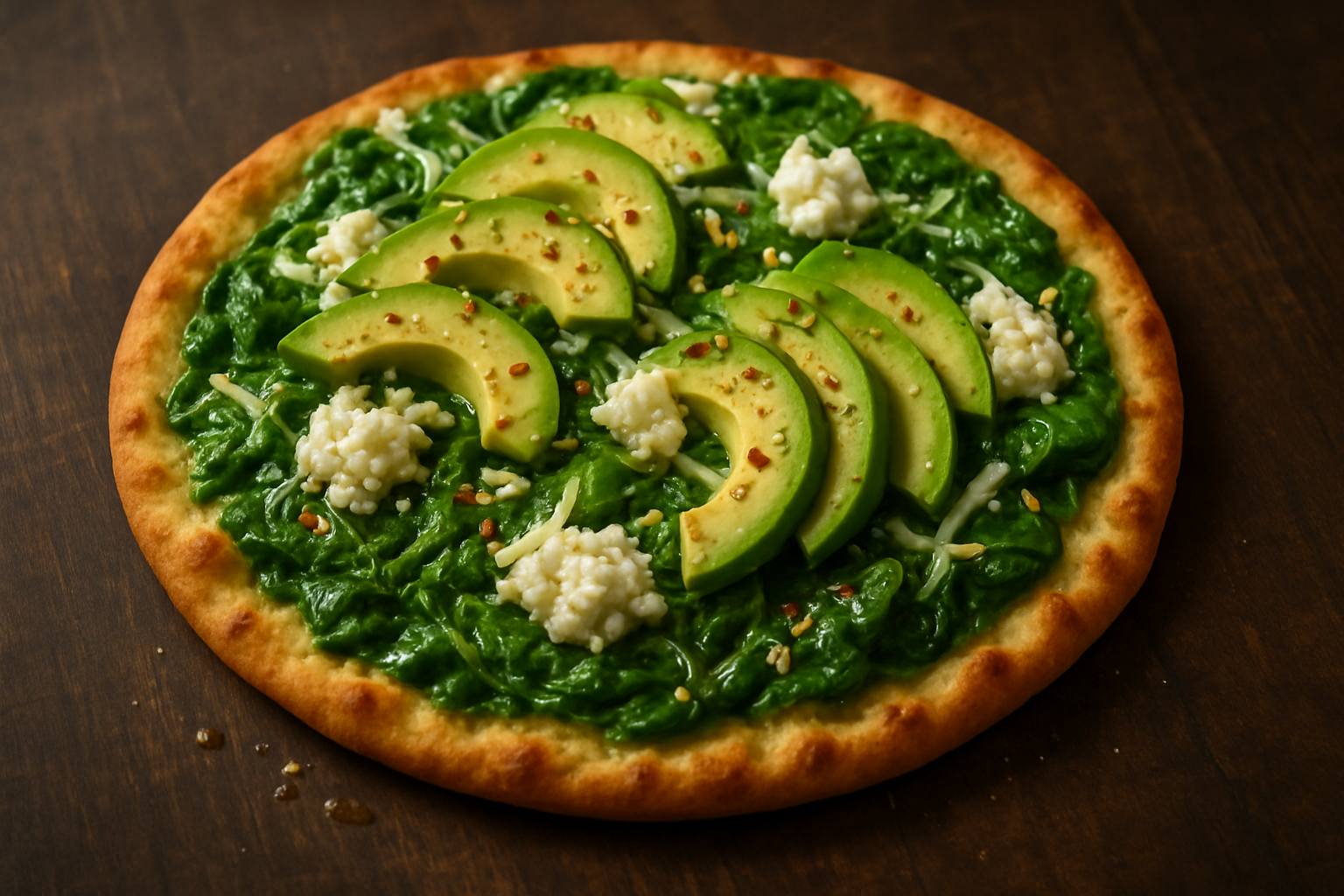 Green Goddess Flatbread Pizza