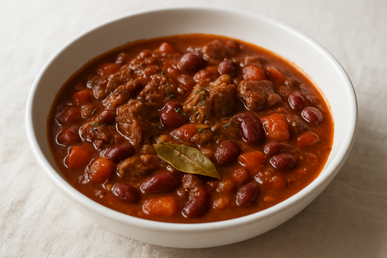 Hearty Beef and Bean Stew