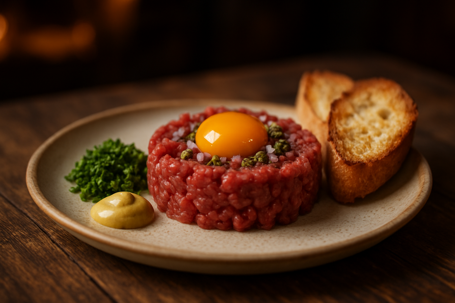 Tatarak (Polish Beef Tartare)