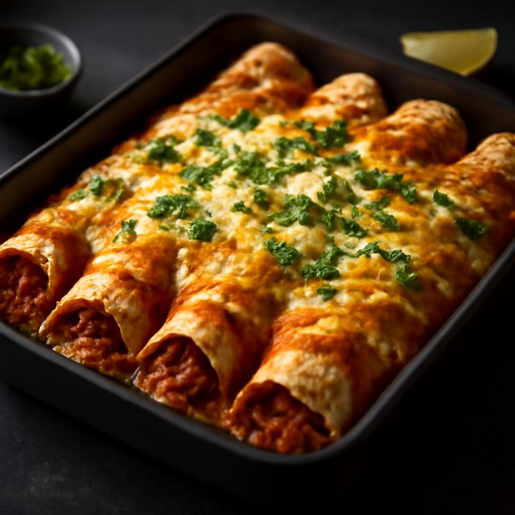 Turkey & Sour Cream Enchiladas