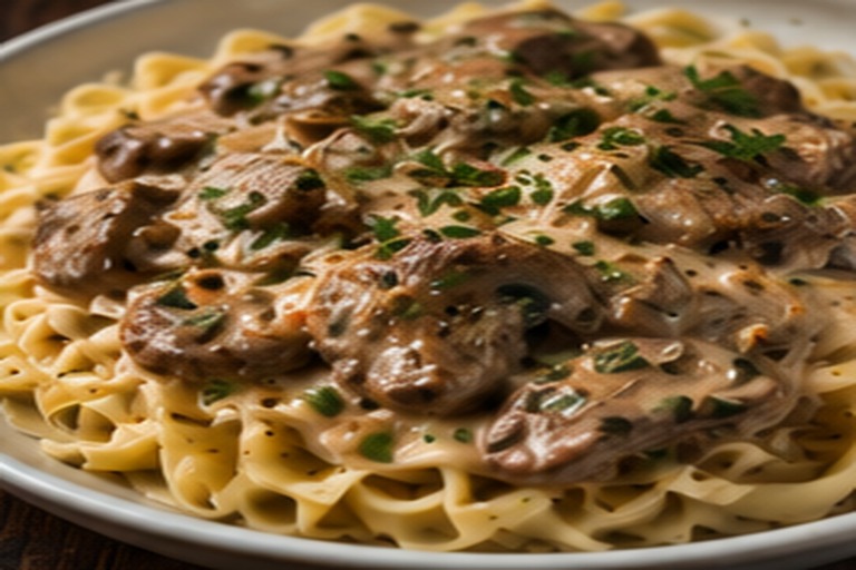 Beef Stroganoff