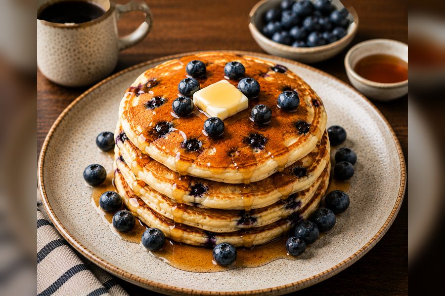 Blueberry Pancakes