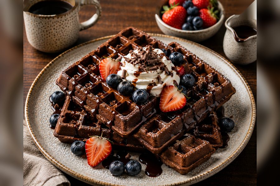 Chocolate Waffles