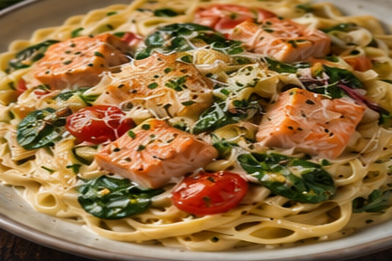 Creamy Salmon Pasta