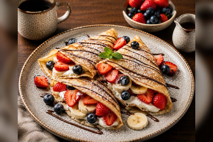 Crepes with Fruit
