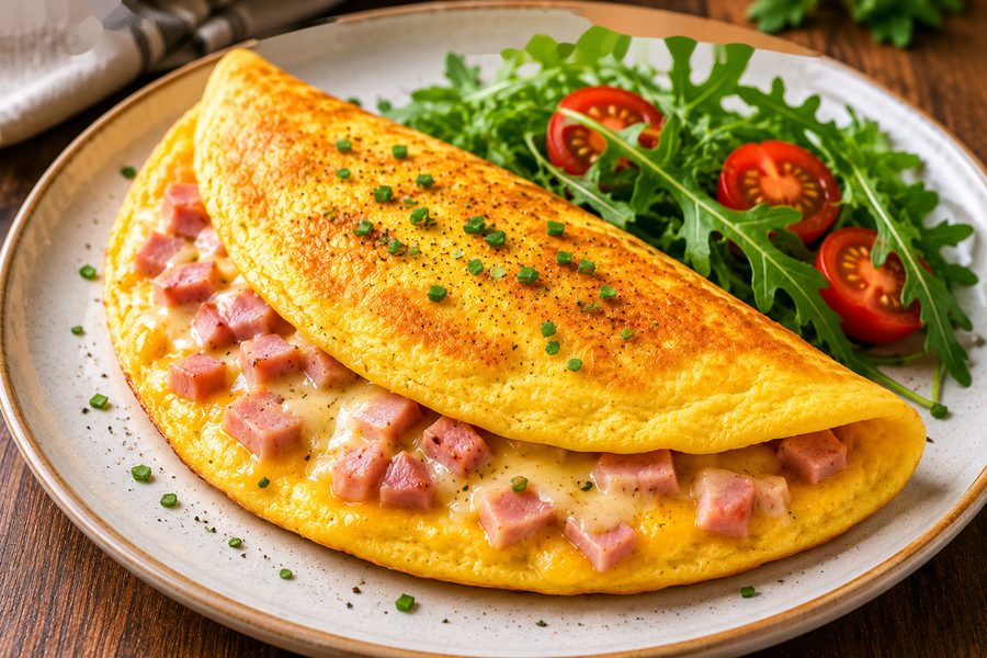 Ham & Cheese Omelette
