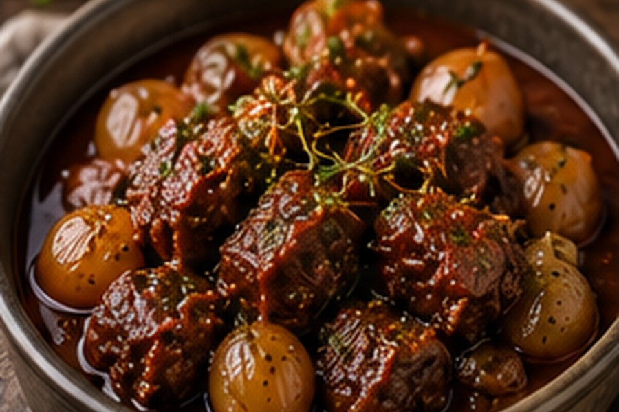 Beef Stifado