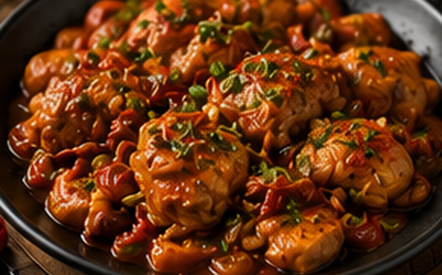Chicken with Chorizo