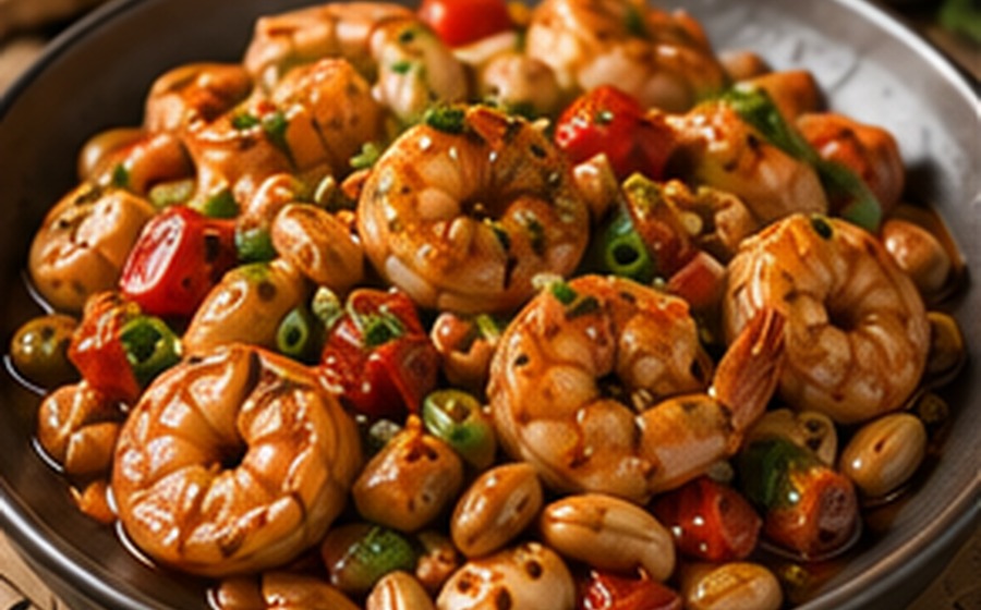 Chinese Kung Pao Shrimp