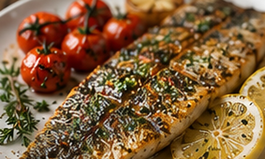 Grilled Sea Bass