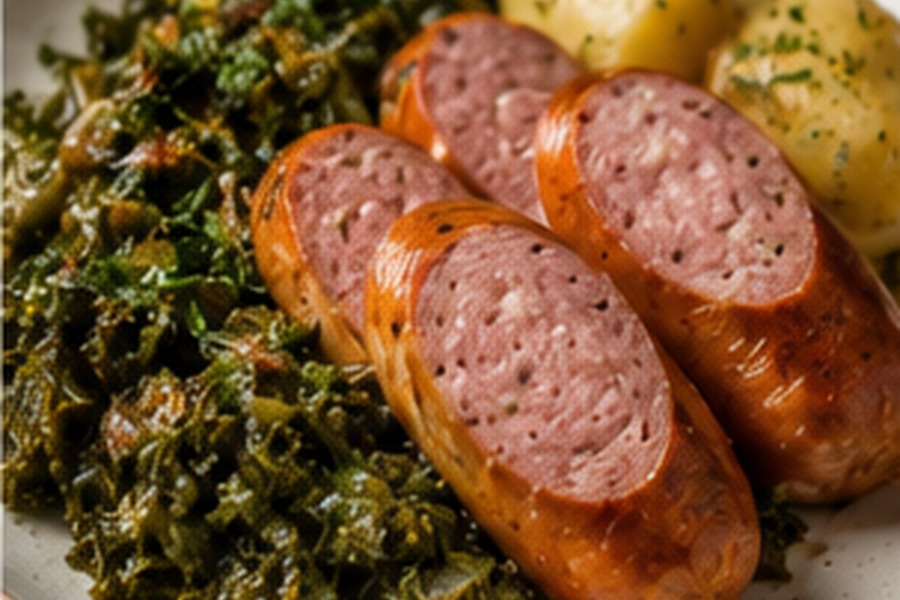 Grünkohl mit Pinkel