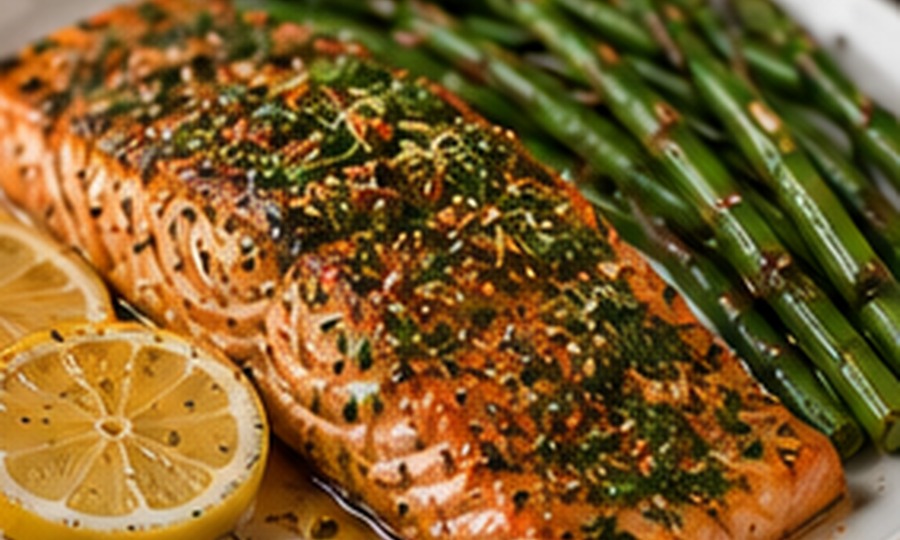 Herb Crusted Salmon