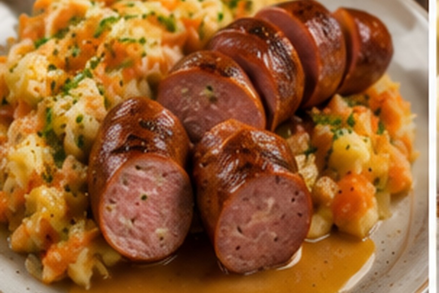 Hutspot with Smoked Sausage