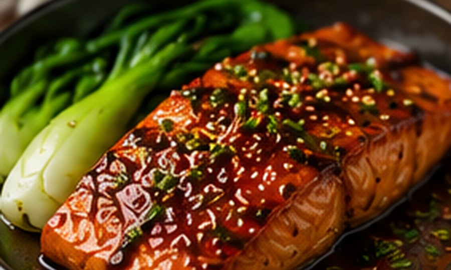 Miso Glazed Salmon