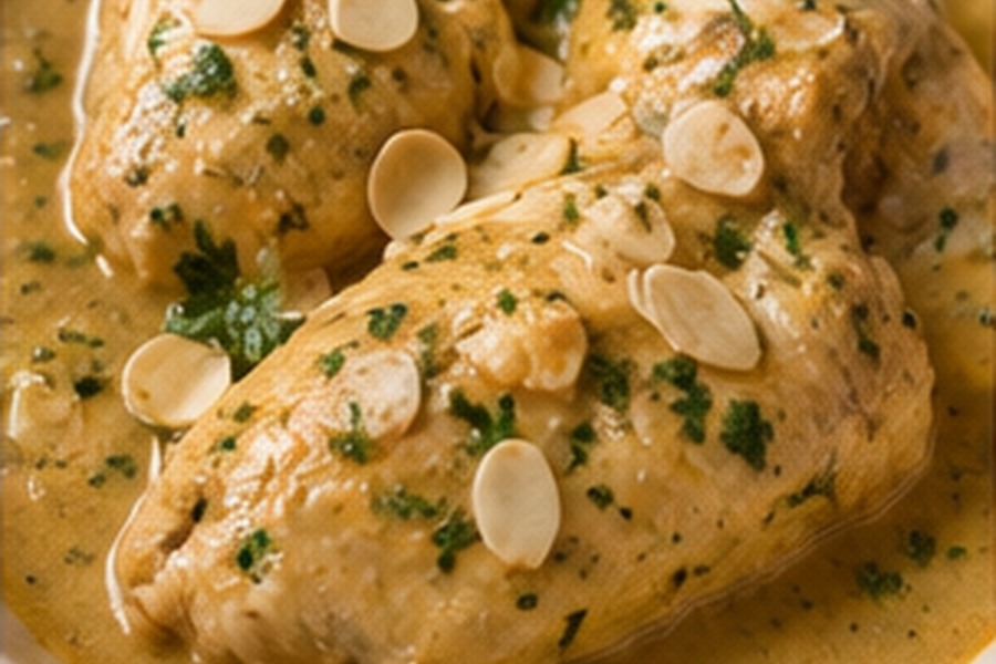 Pollo en Pepitoria