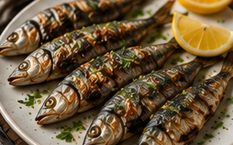 Portuguese Grilled Sardines