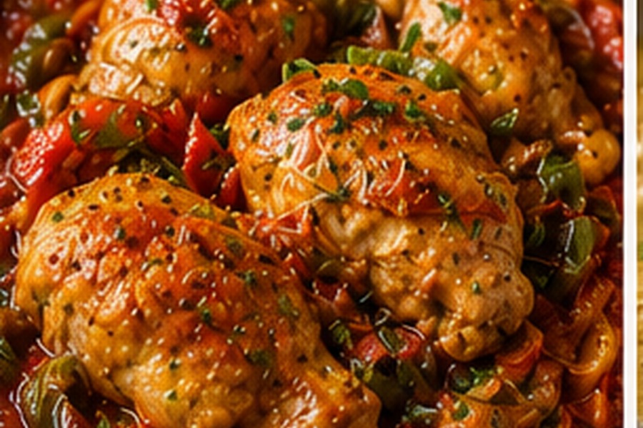 Poulet Basquaise