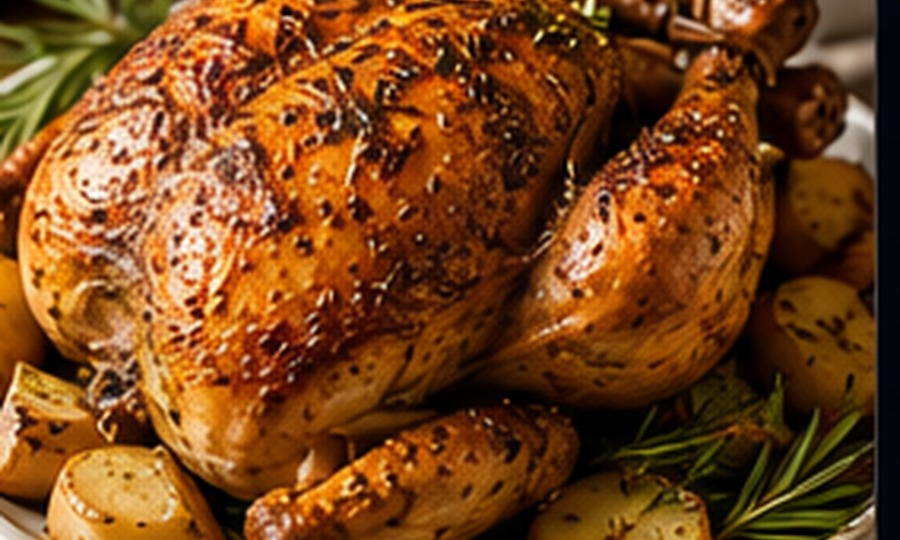 Roast Chicken with Herbs