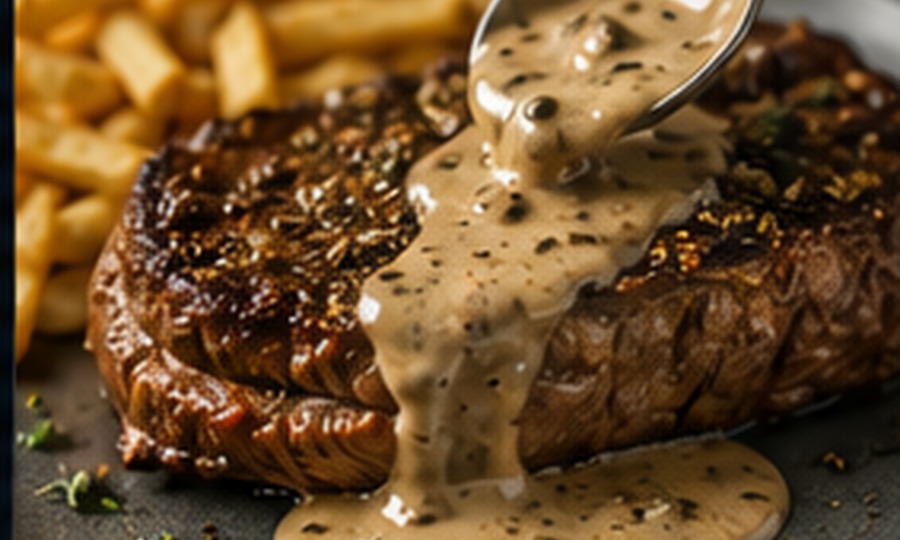 Steak au Poivre