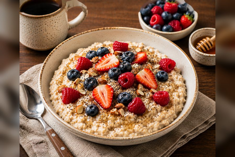 Oatmeal with Berries