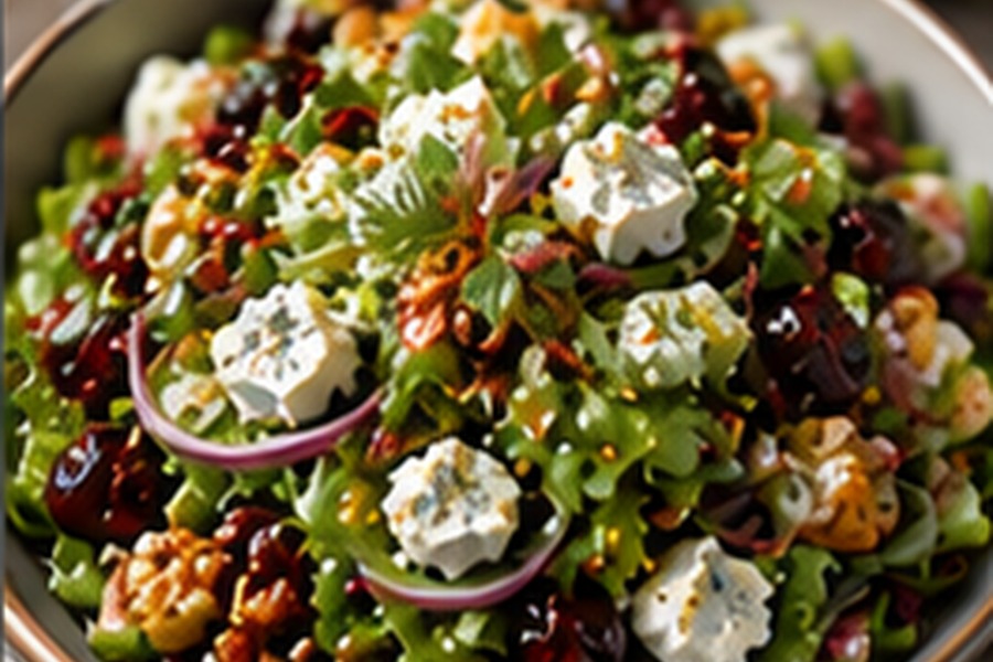 Blue Cheese Walnut Salad