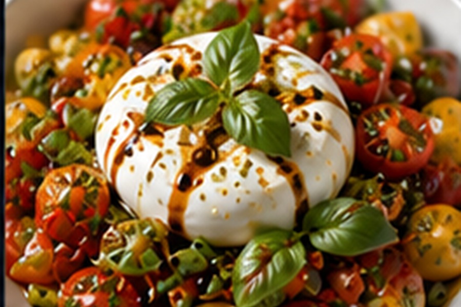 Burrata Tomato Salad