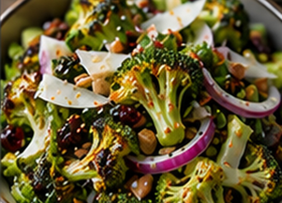 Charred Broccoli Salad