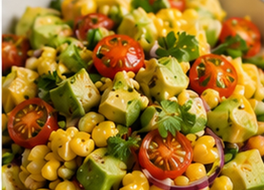 Corn Avocado Salad