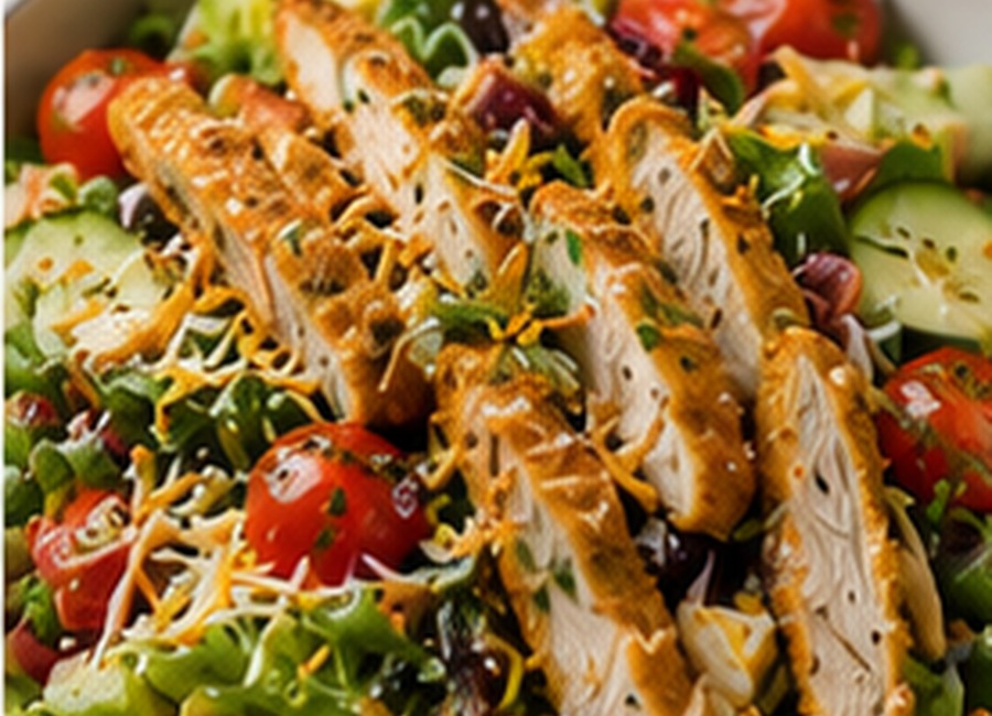Crispy Chicken Salad