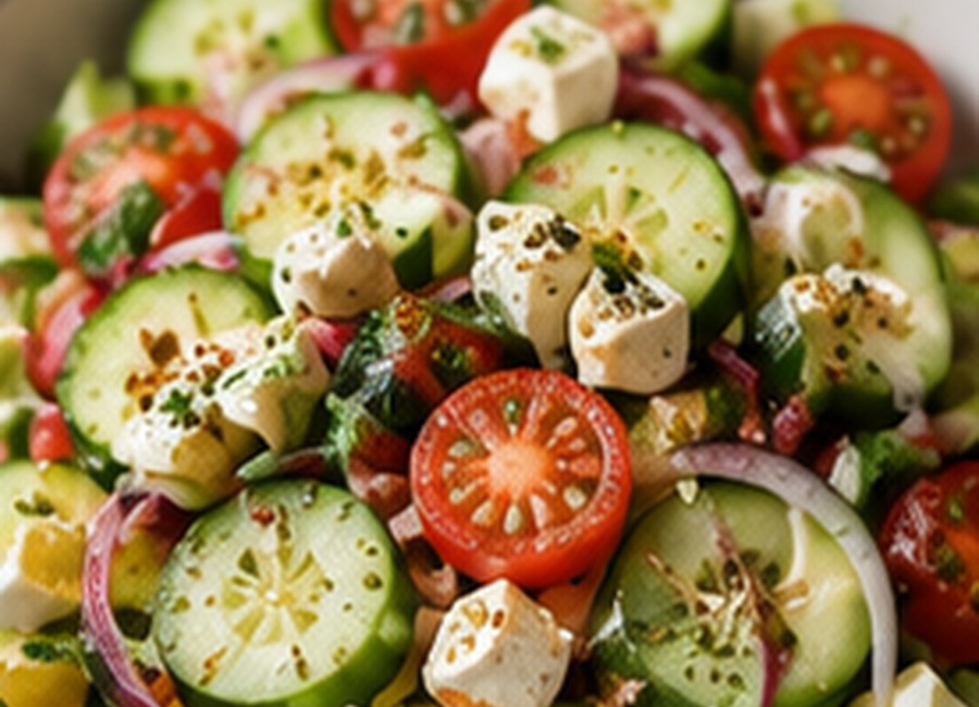 Cucumber Tomato Salad