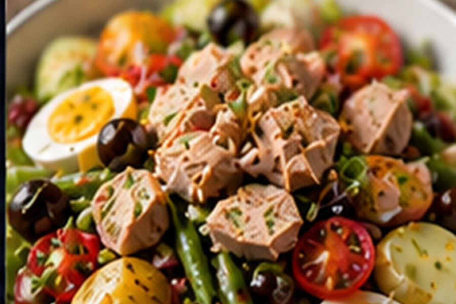French Niçoise with Tuna