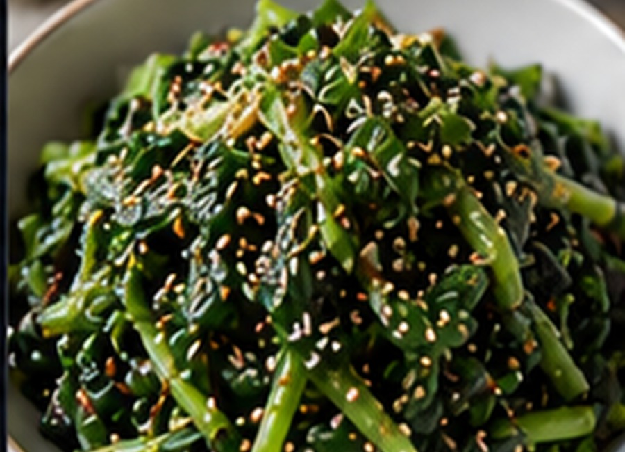Japanese Spinach Sesame Salad