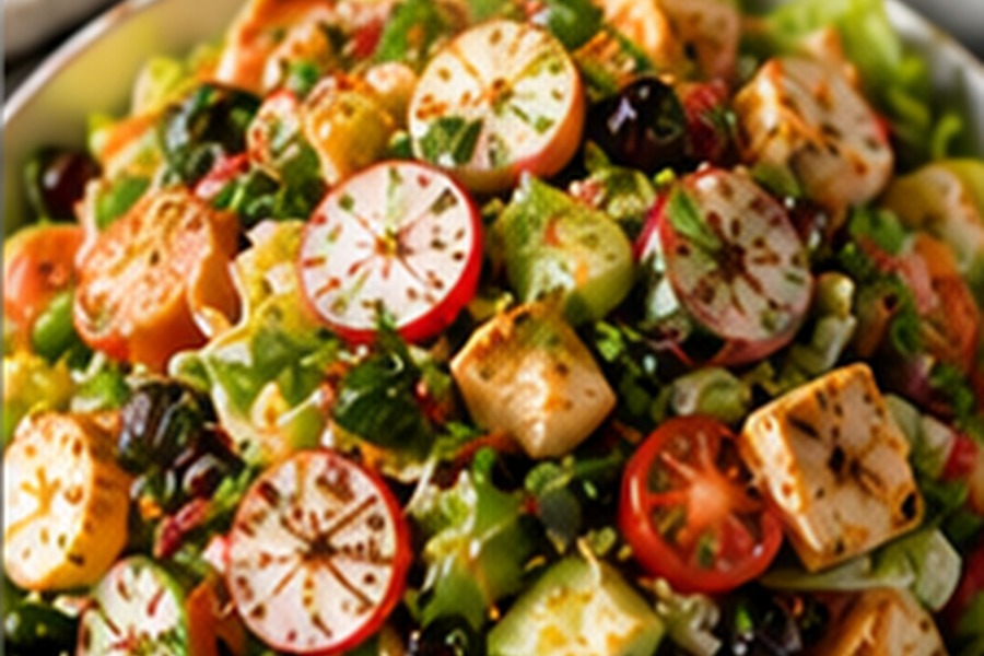 Lebanese Fattoush
