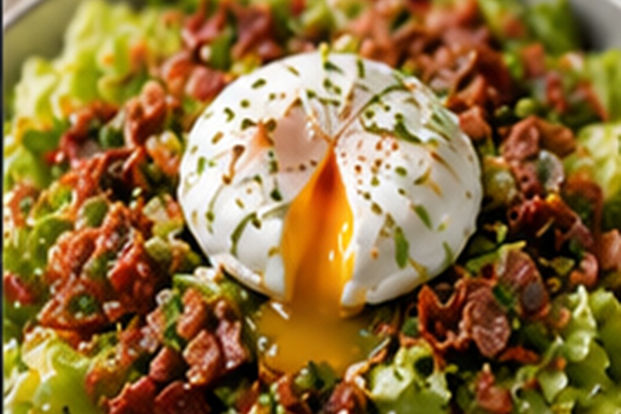 French Lyonnaise Salad