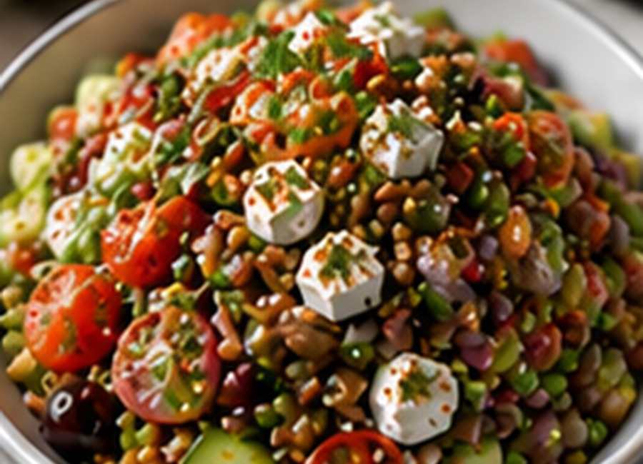 Mediterranean Lentil Salad