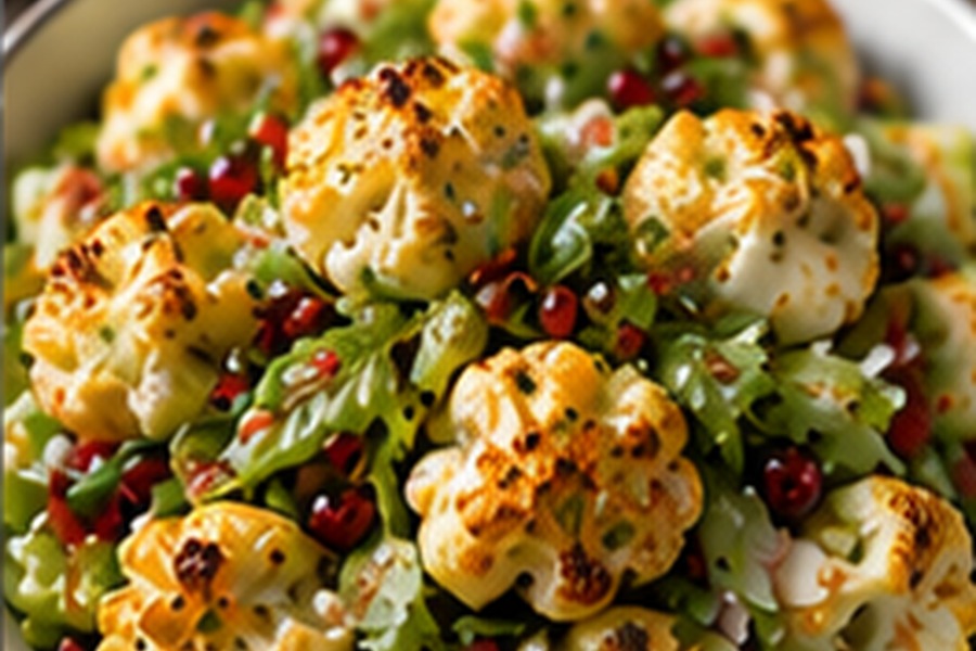 Roasted Cauliflower Salad