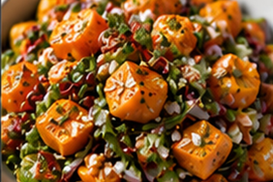 Roasted Pumpkin Salad