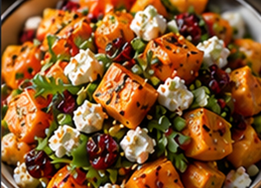 Roasted Sweet Potato Salad